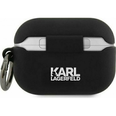 Karl Lagerfeld 21 Rue ST-Guillaume Silicone Case Apple AirPods Pro Black